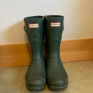 Hunter original short rain boots